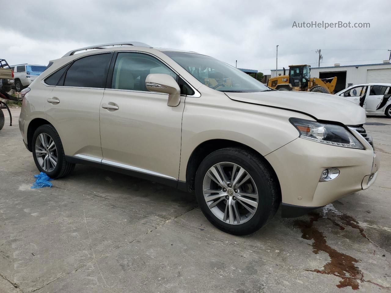 2015 Lexus Rx 350 Бежевый vin: 2T2ZK1BA8FC183459