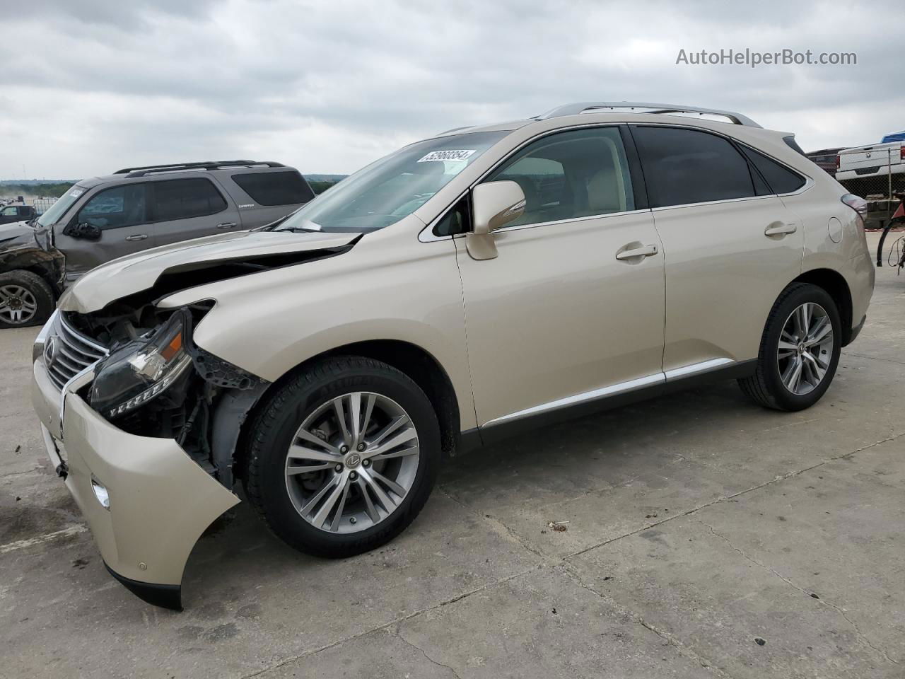 2015 Lexus Rx 350 Beige vin: 2T2ZK1BA8FC183459