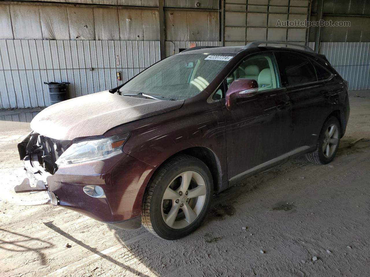 2015 Lexus Rx 350 Burgundy vin: 2T2ZK1BA8FC190413