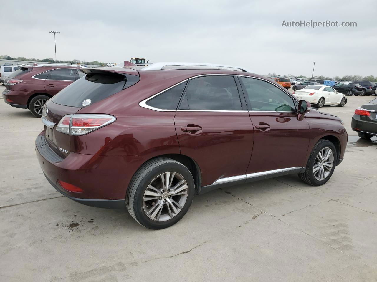 2015 Lexus Rx 350 Maroon vin: 2T2ZK1BA8FC196518