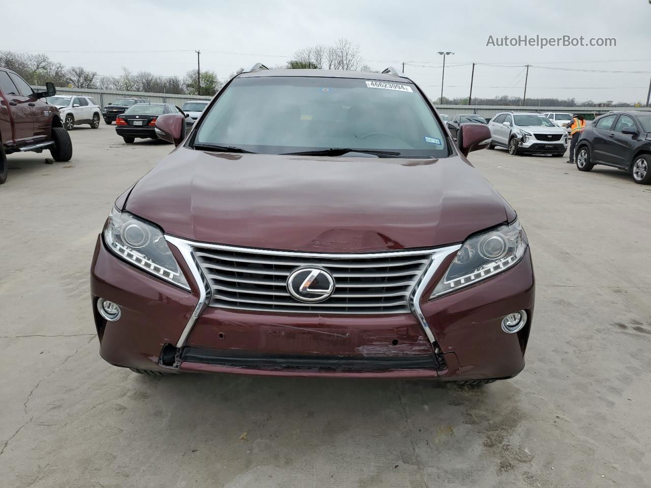 2015 Lexus Rx 350 Maroon vin: 2T2ZK1BA8FC196518