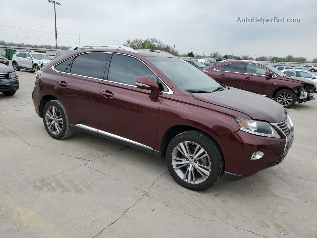 2015 Lexus Rx 350 Maroon vin: 2T2ZK1BA8FC196518