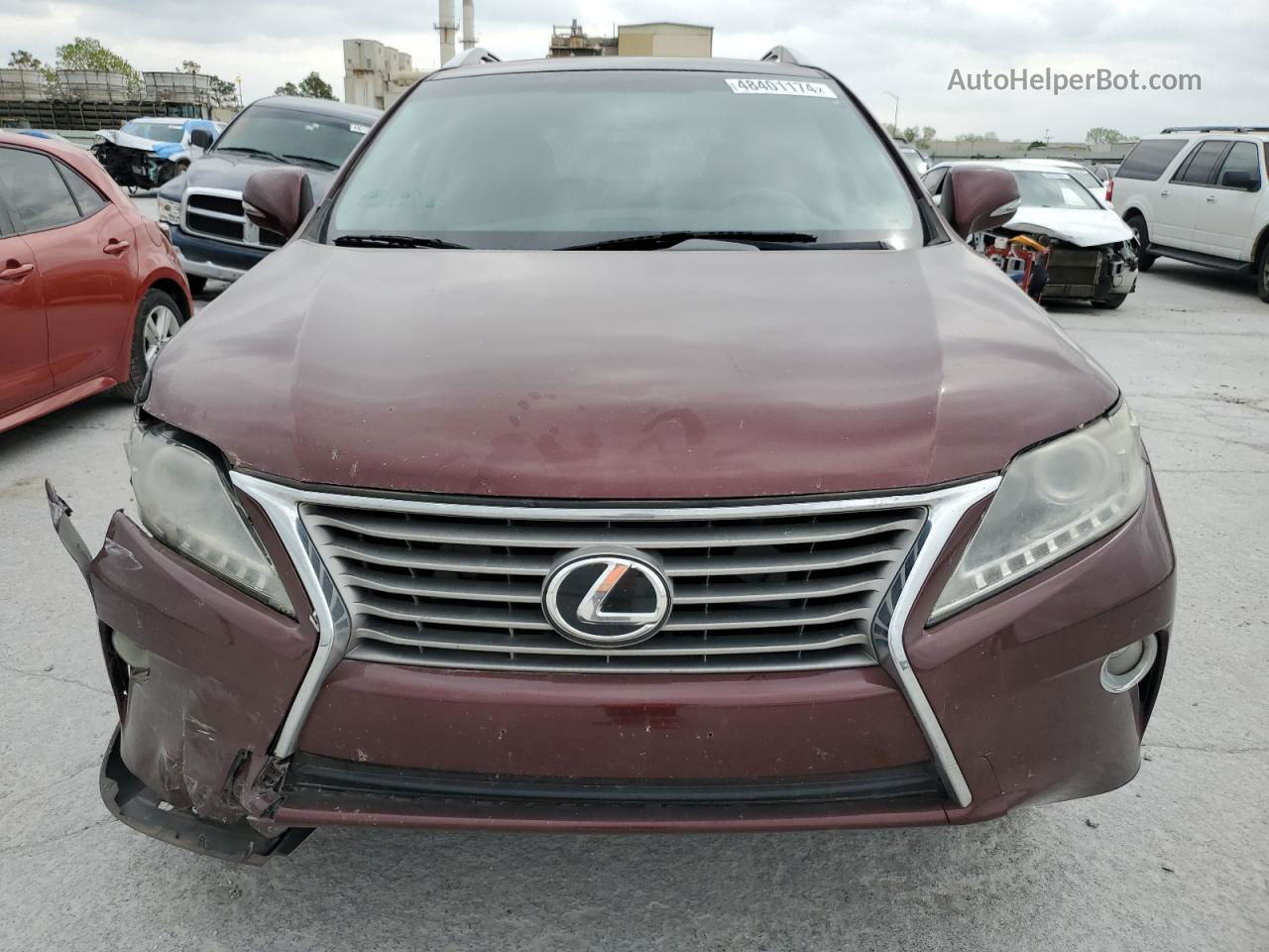 2013 Lexus Rx 350 Maroon vin: 2T2ZK1BA9DC092925