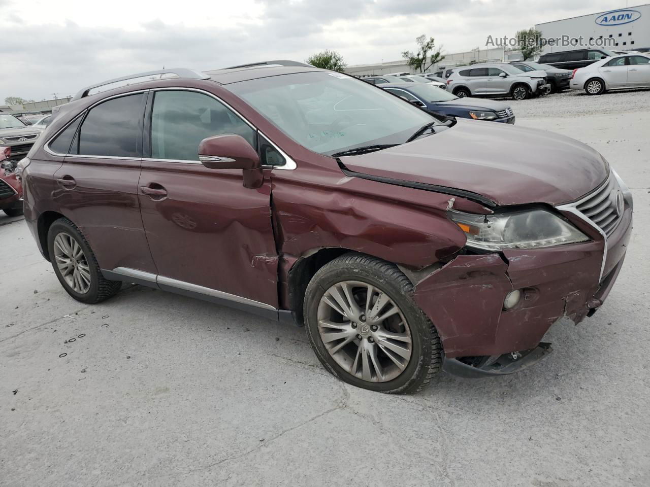 2013 Lexus Rx 350 Maroon vin: 2T2ZK1BA9DC092925