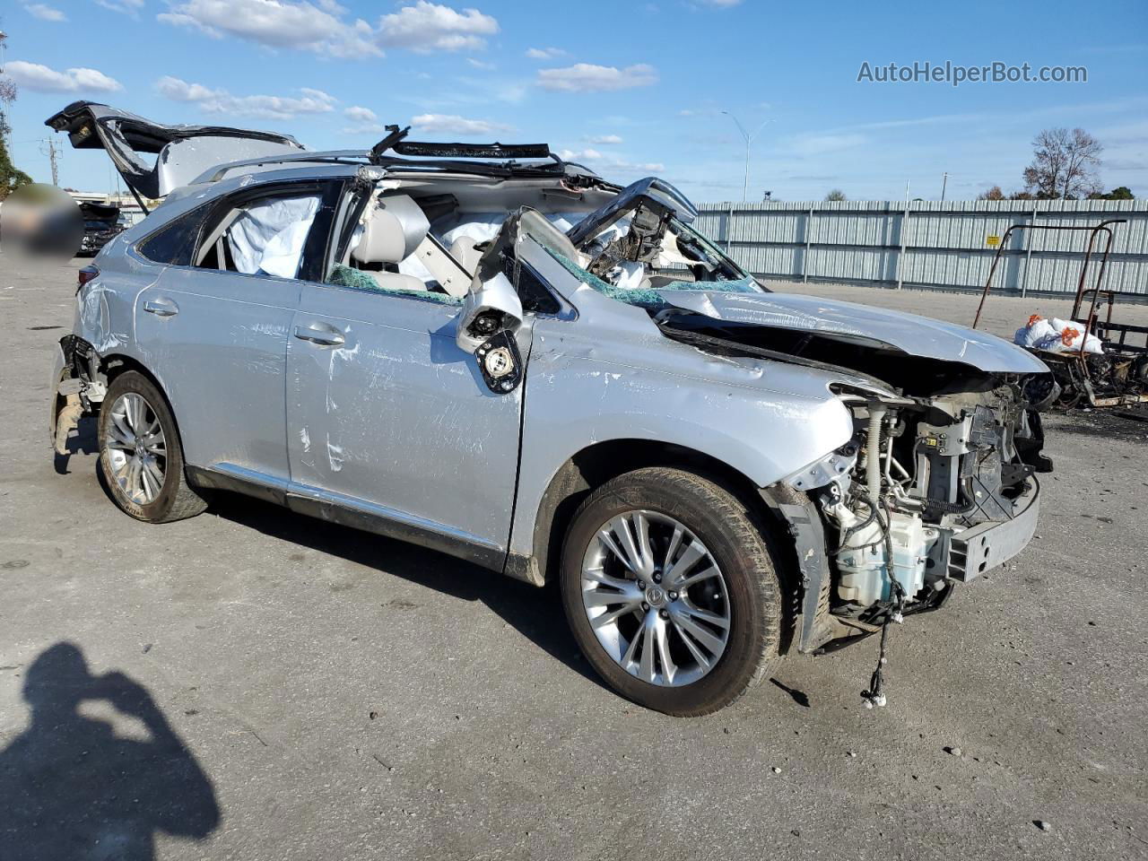 2013 Lexus Rx 350 Silver vin: 2T2ZK1BA9DC101087