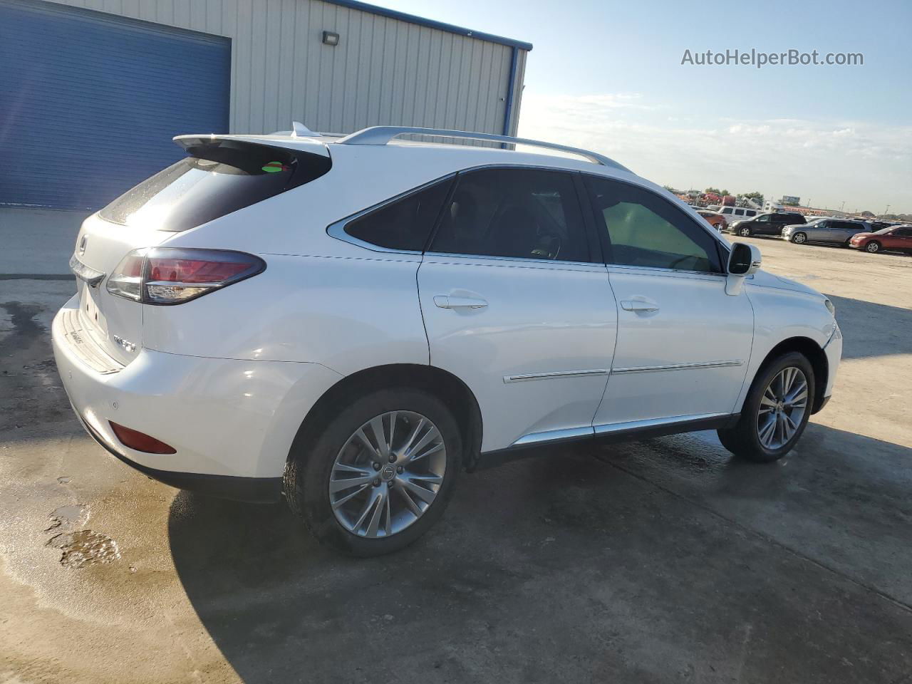 2013 Lexus Rx 350 White vin: 2T2ZK1BA9DC101364