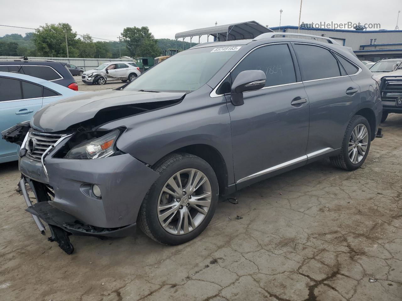 2013 Lexus Rx 350 Gray vin: 2T2ZK1BA9DC120464