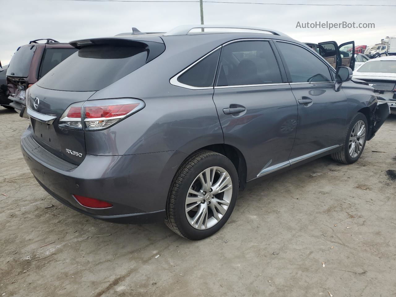 2013 Lexus Rx 350 Gray vin: 2T2ZK1BA9DC120464