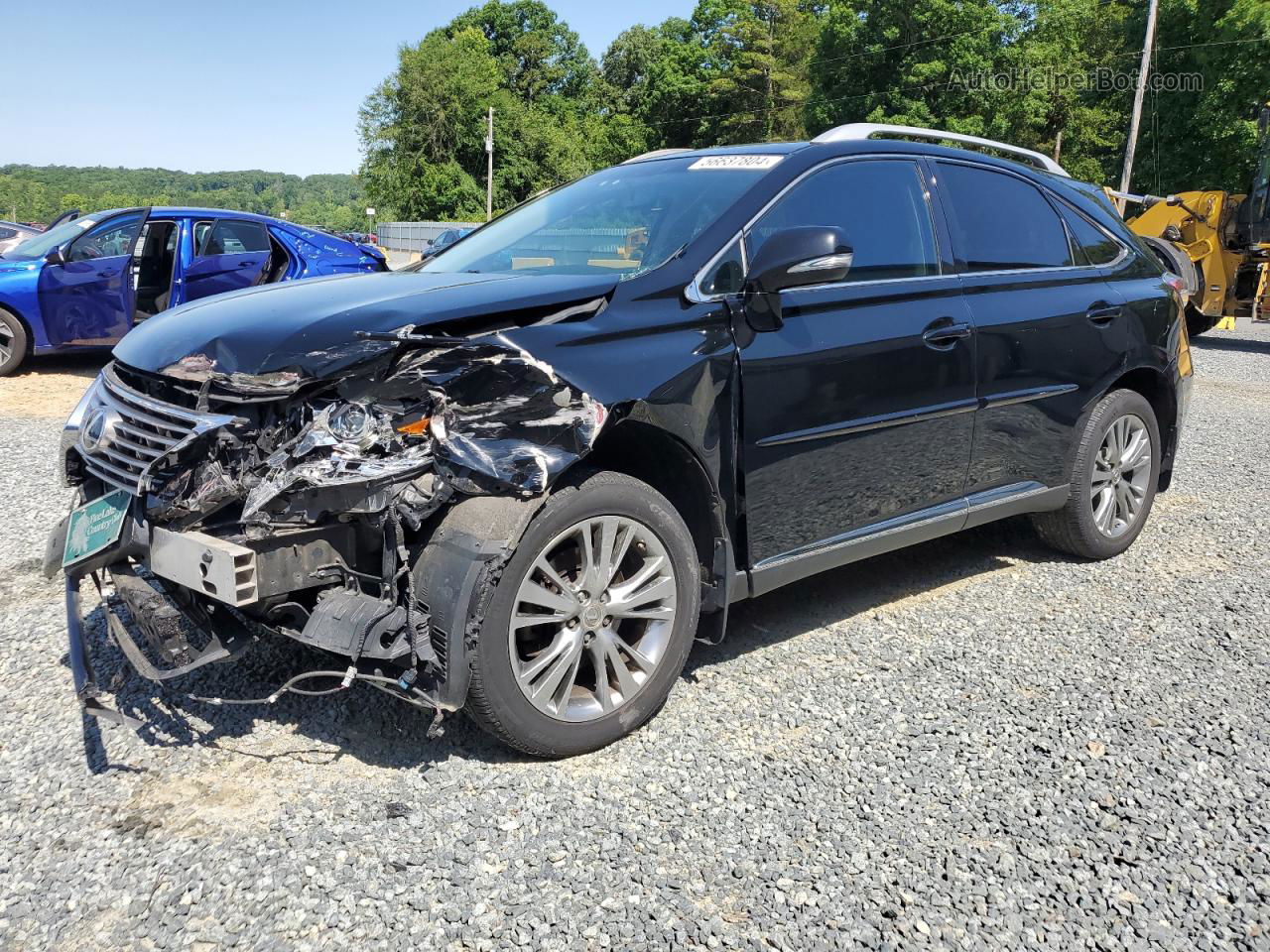 2013 Lexus Rx 350 Black vin: 2T2ZK1BA9DC122683