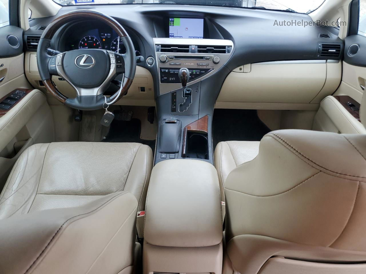 2015 Lexus Rx 350 Белый vin: 2T2ZK1BA9FC154987