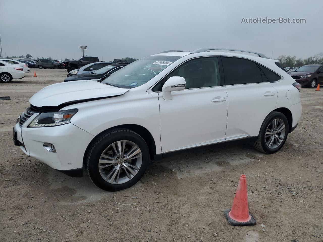 2015 Lexus Rx 350 Белый vin: 2T2ZK1BA9FC154987