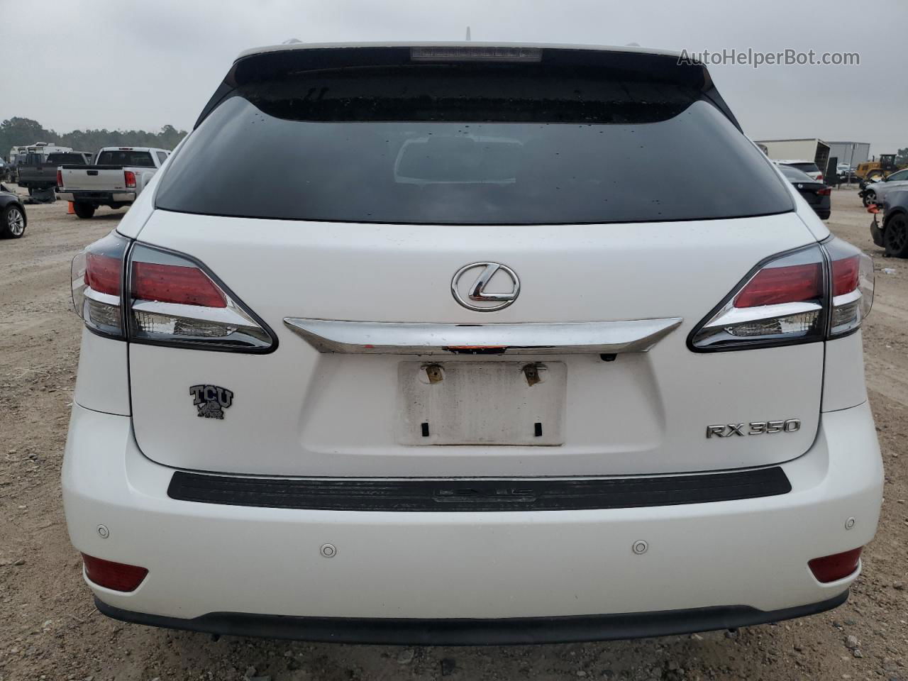 2015 Lexus Rx 350 White vin: 2T2ZK1BA9FC154987