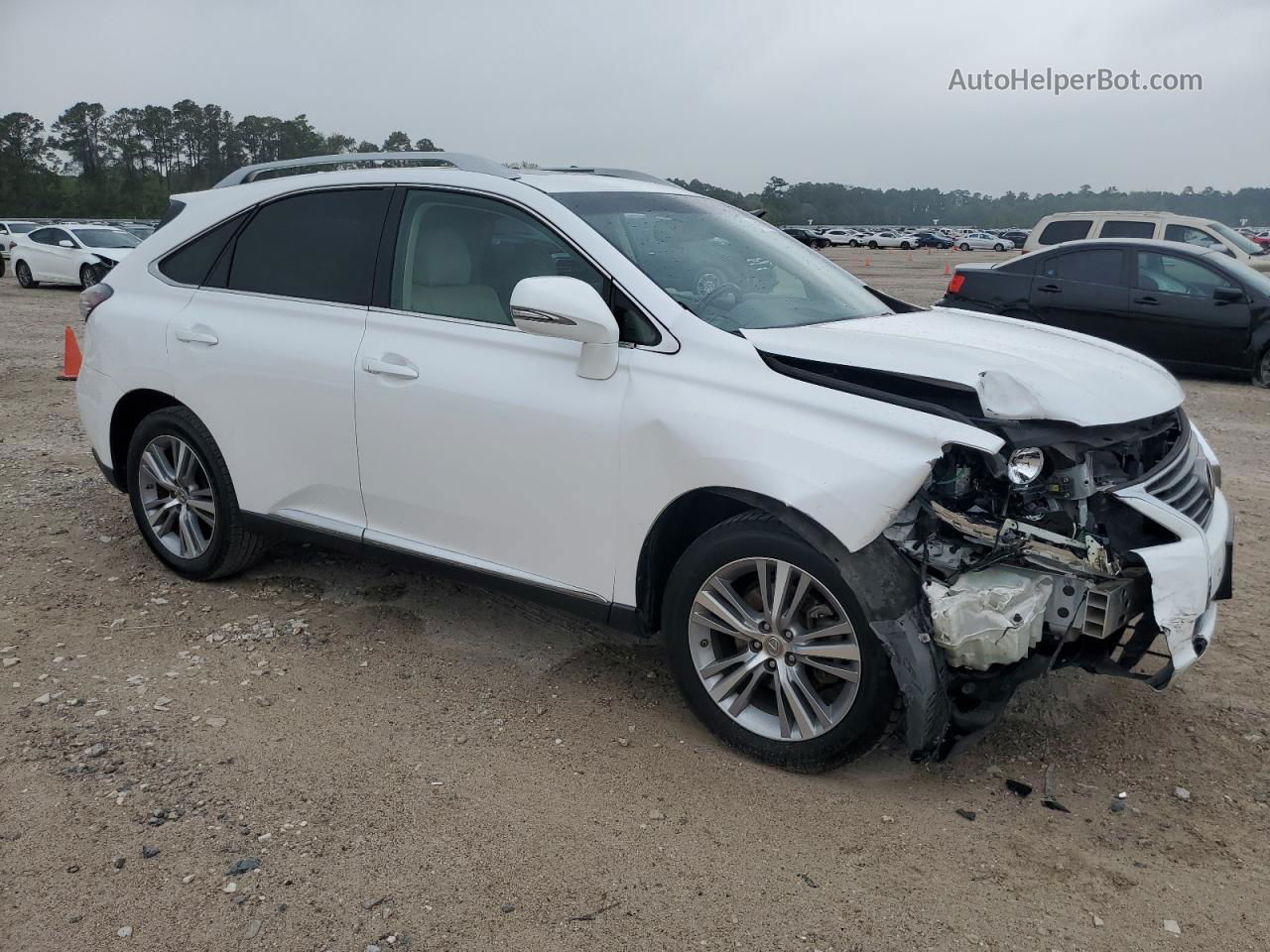 2015 Lexus Rx 350 White vin: 2T2ZK1BA9FC154987