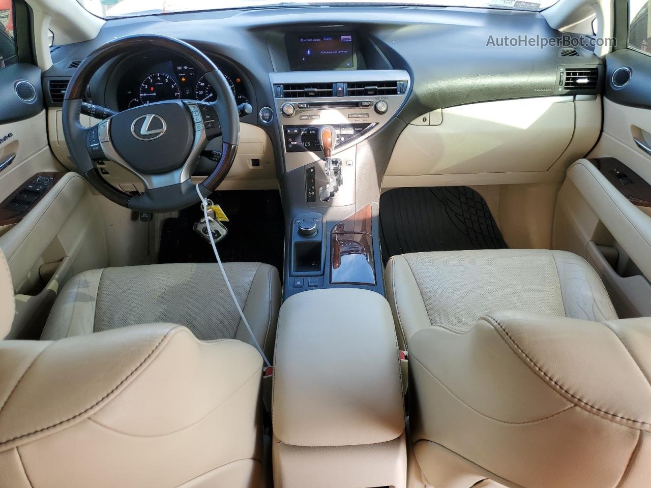 2015 Lexus Rx 350 Бордовый vin: 2T2ZK1BA9FC166833