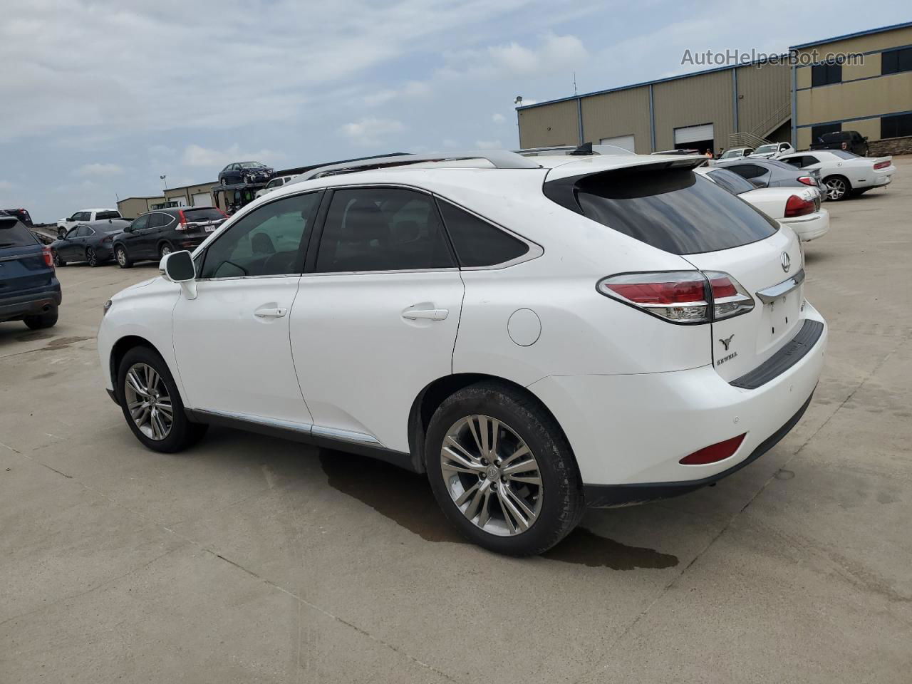 2015 Lexus Rx 350 White vin: 2T2ZK1BA9FC172728