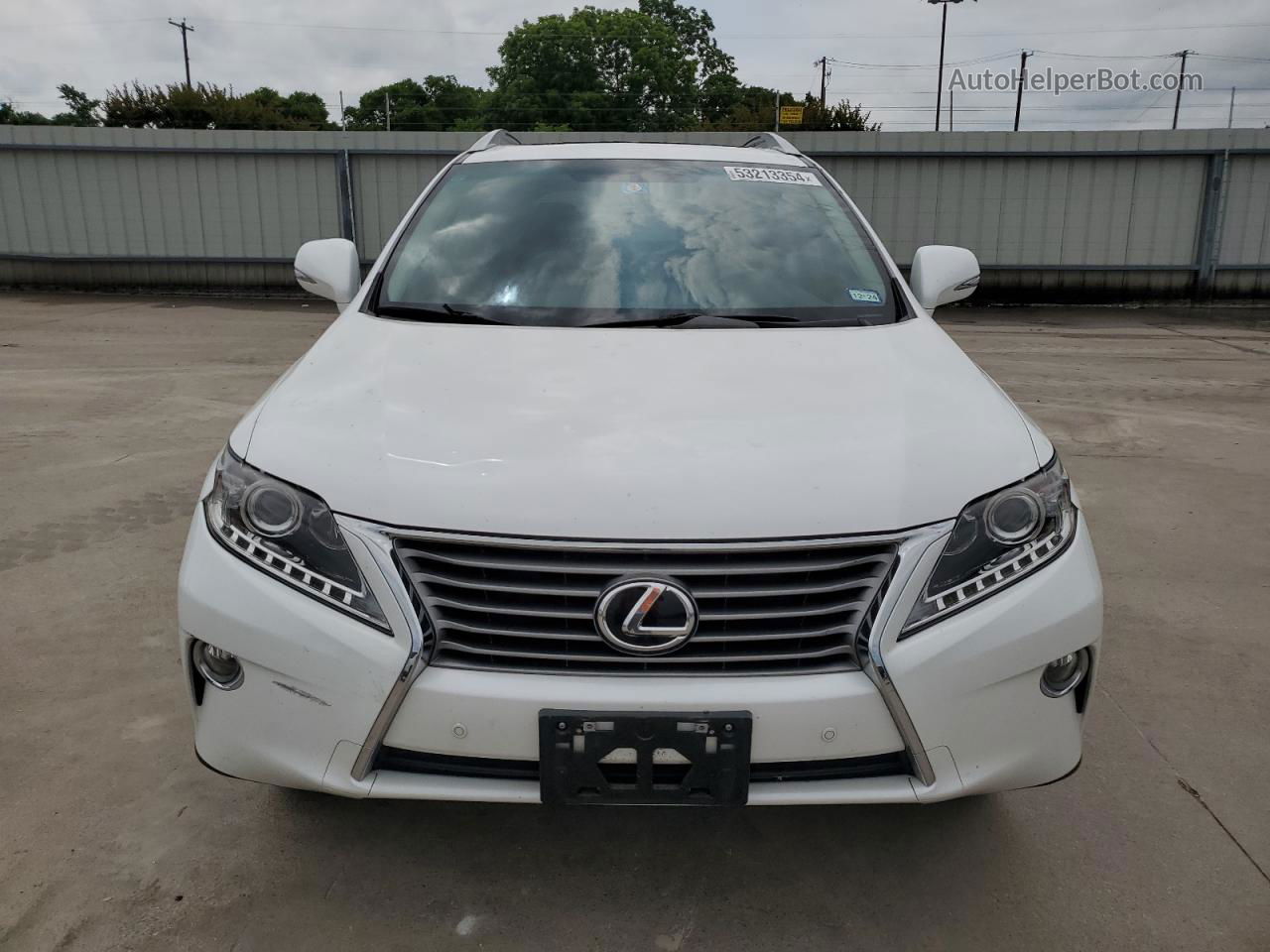 2015 Lexus Rx 350 White vin: 2T2ZK1BA9FC172728