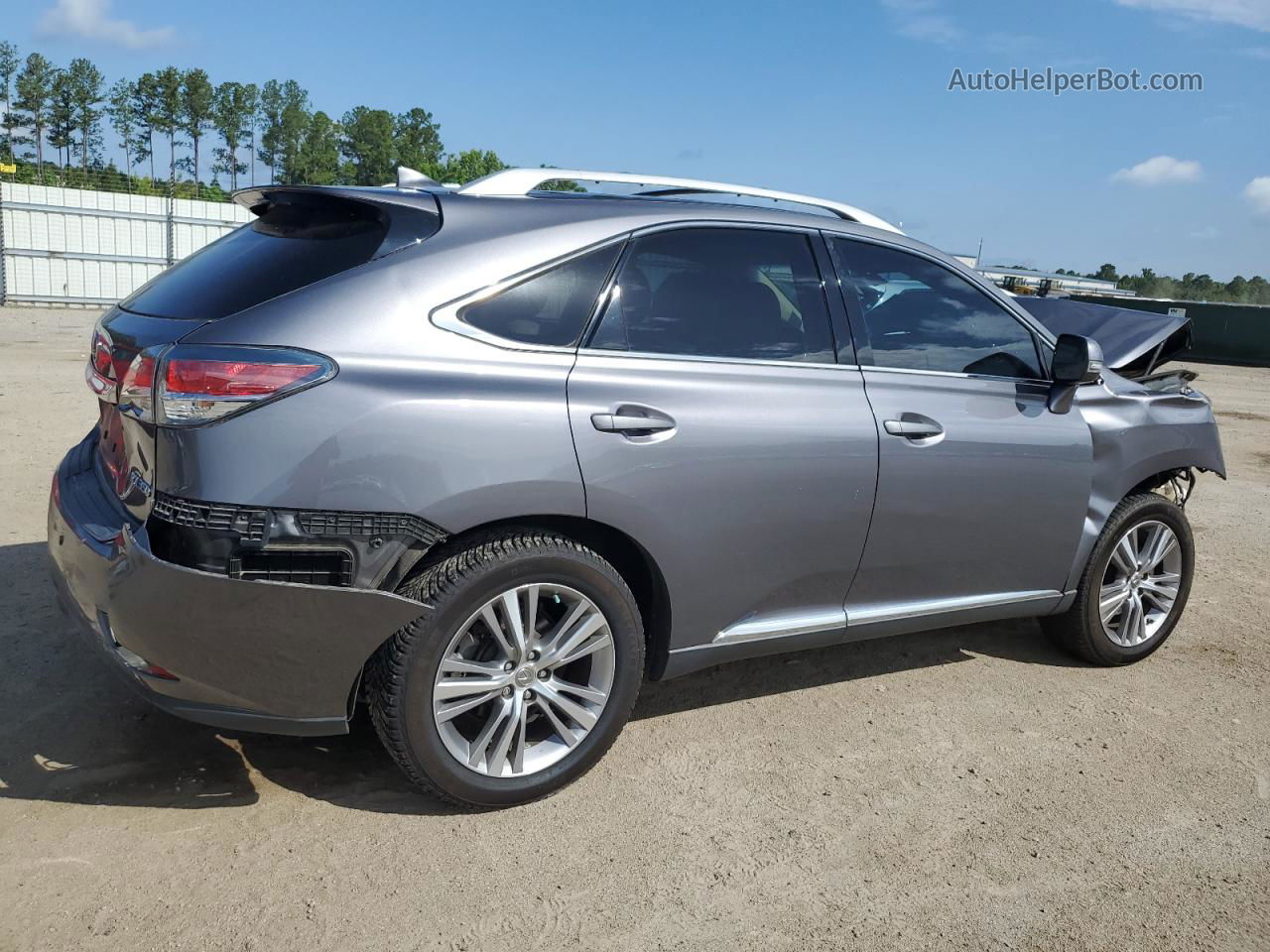 2015 Lexus Rx 350 Gray vin: 2T2ZK1BA9FC185298