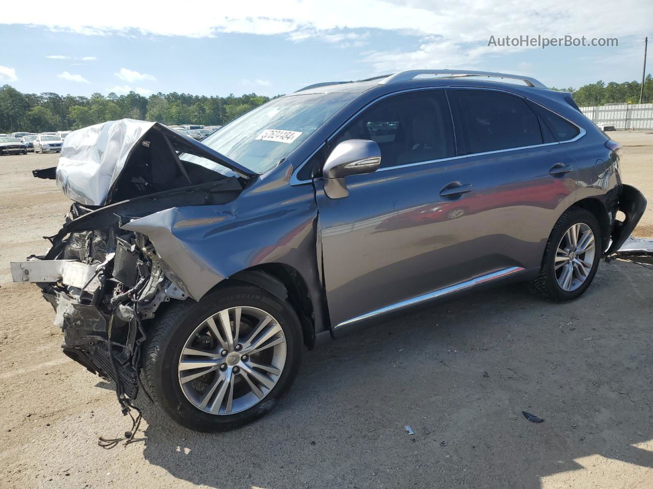 2015 Lexus Rx 350 Gray vin: 2T2ZK1BA9FC185298