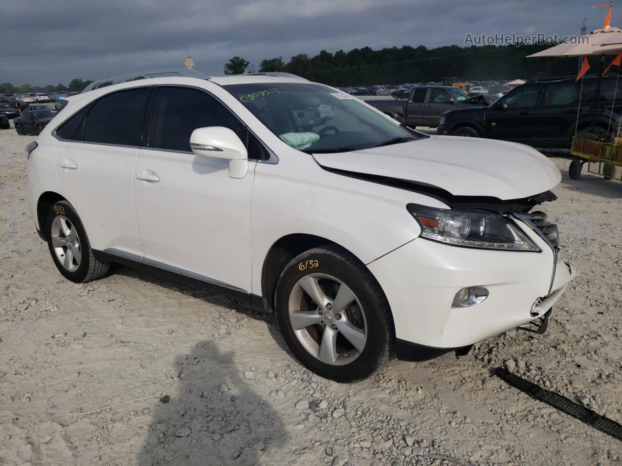 2015 Lexus Rx 350 Белый vin: 2T2ZK1BA9FC201743