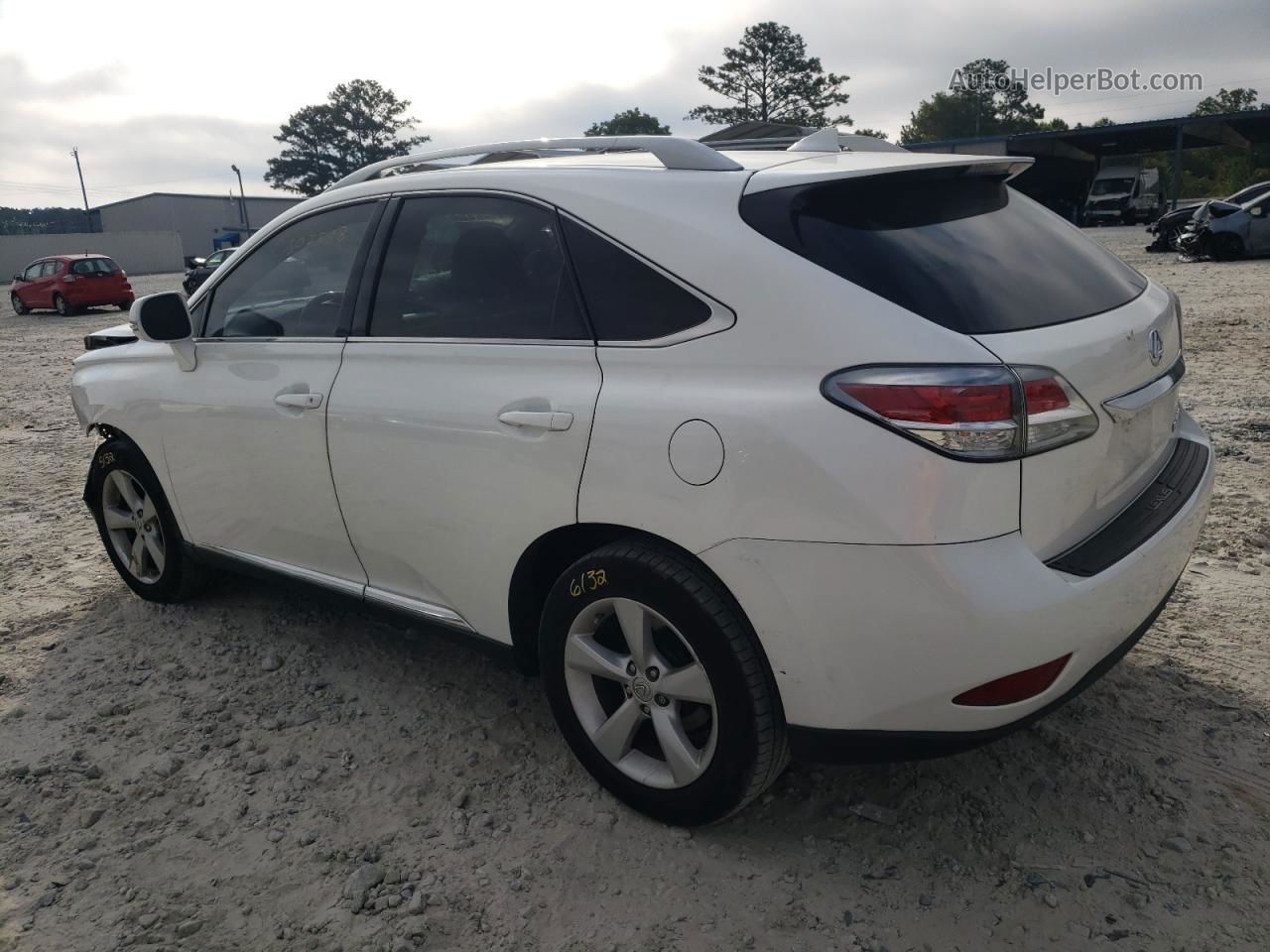 2015 Lexus Rx 350 White vin: 2T2ZK1BA9FC201743