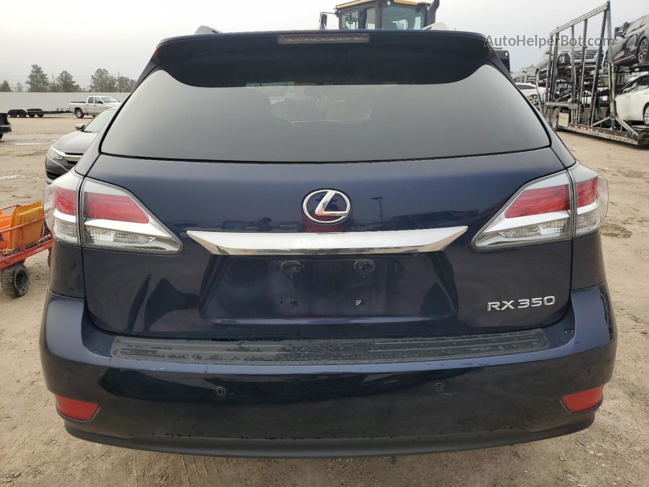 2015 Lexus Rx 350 Синий vin: 2T2ZK1BA9FC205033