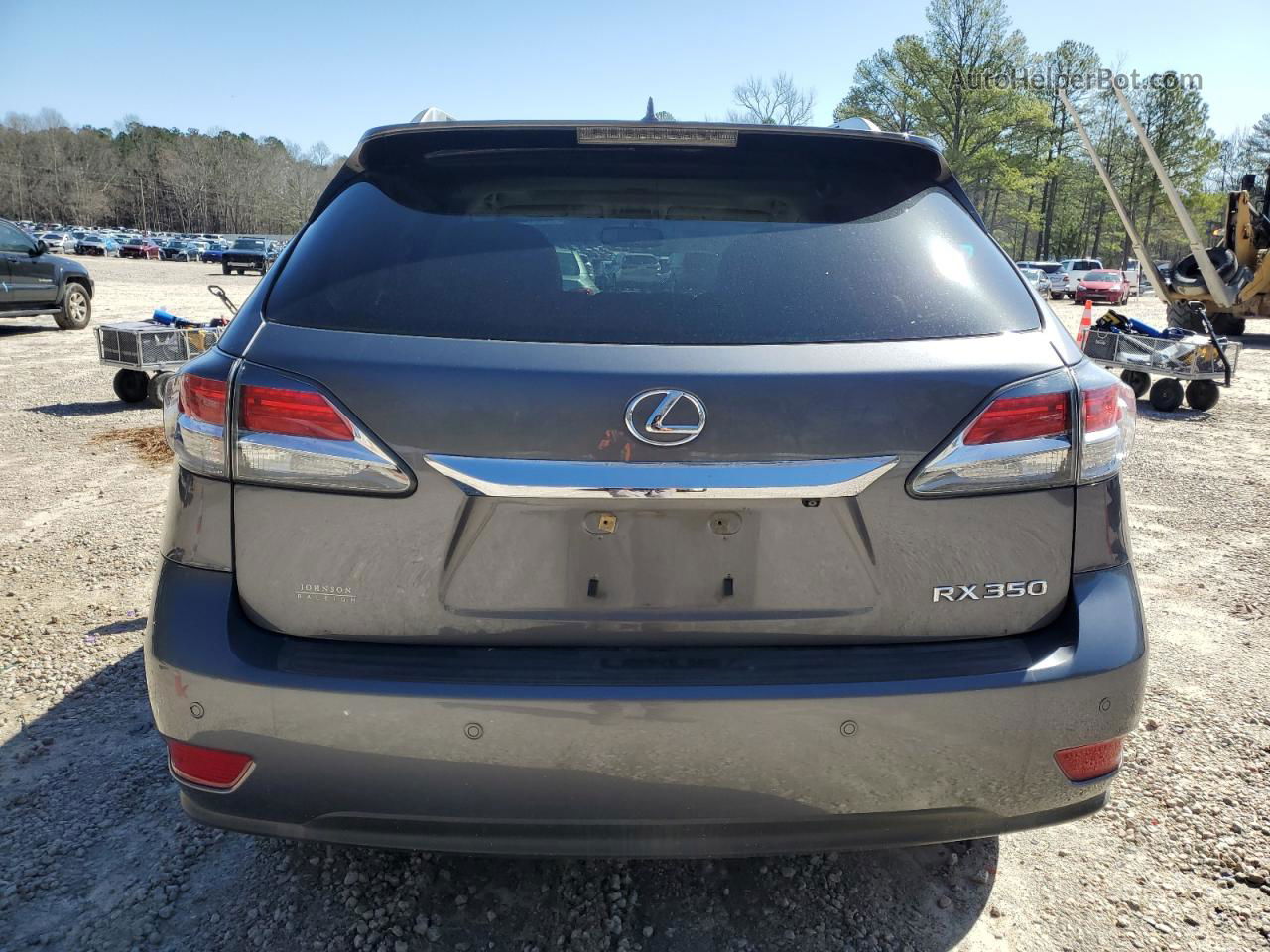 2013 Lexus Rx 350 Gray vin: 2T2ZK1BAXDC094814