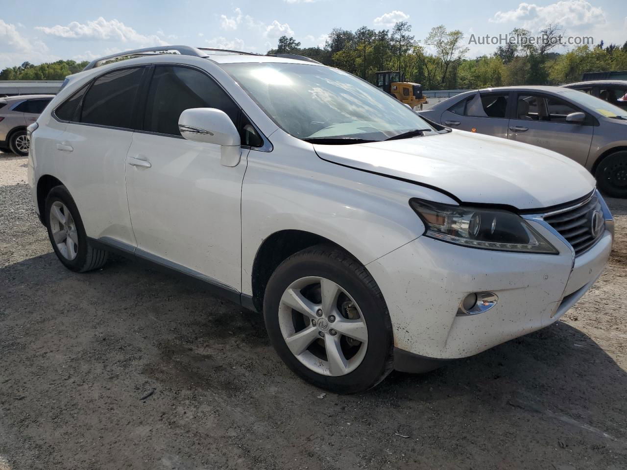 2013 Lexus Rx 350 White vin: 2T2ZK1BAXDC107075