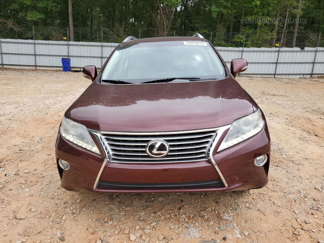 2013 Lexus Rx 350 Maroon vin: 2T2ZK1BAXDC111532