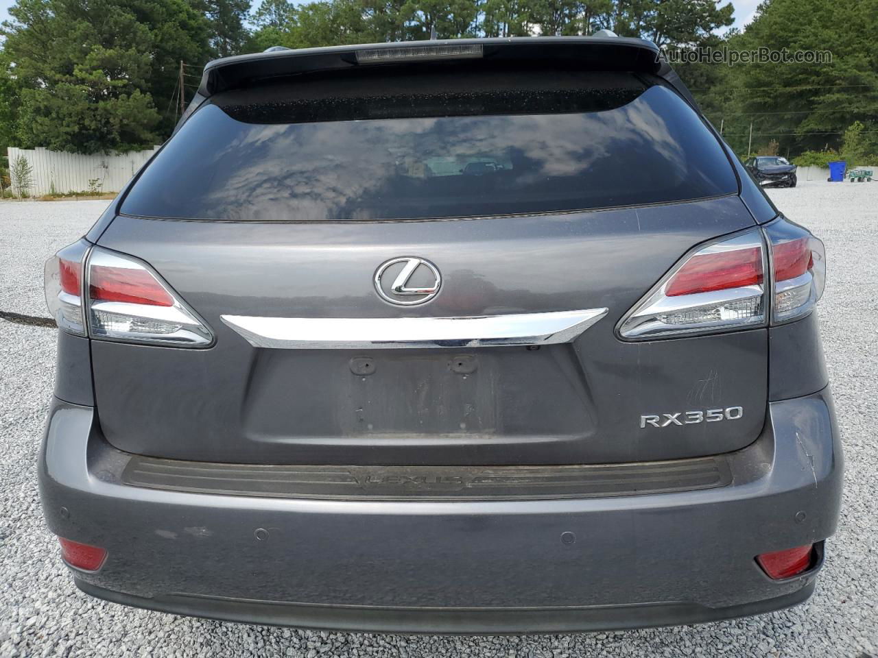 2013 Lexus Rx 350 Gray vin: 2T2ZK1BAXDC117430