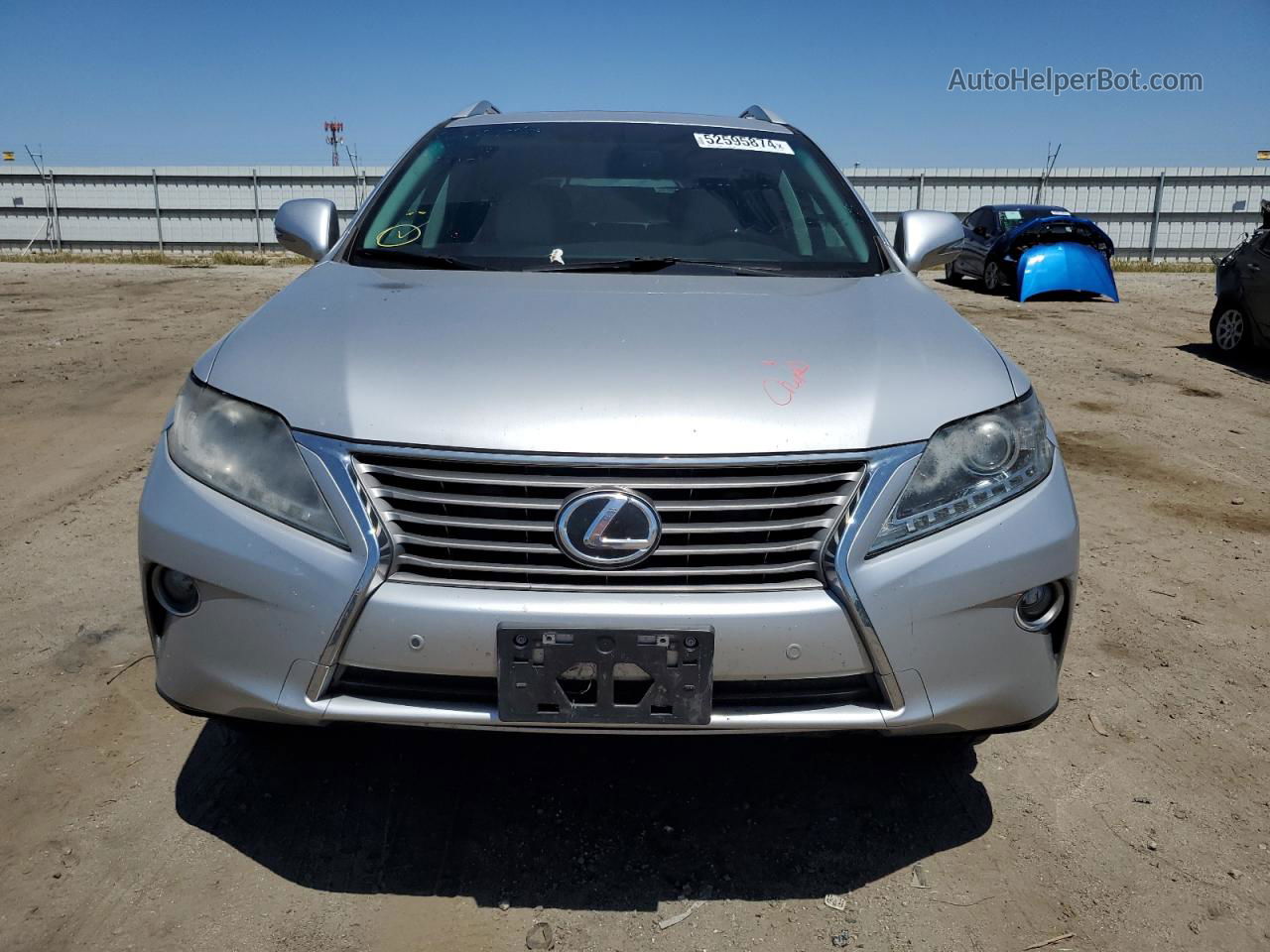 2013 Lexus Rx 350 Silver vin: 2T2ZK1BAXDC117895