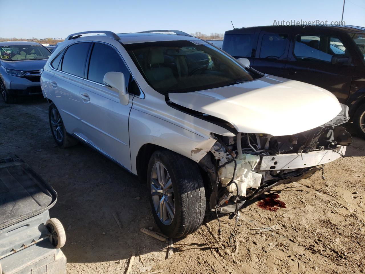 2015 Lexus Rx 350 White vin: 2T2ZK1BAXFC164556