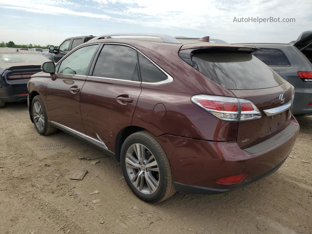 2015 Lexus Rx 350 Бордовый vin: 2T2ZK1BAXFC173046