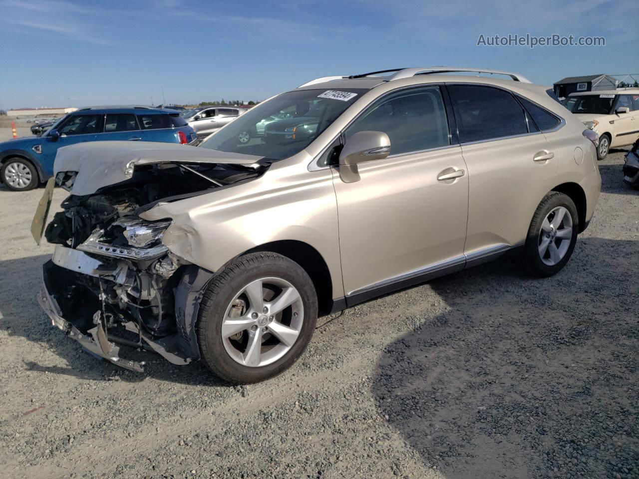 2015 Lexus Rx 350 Gold vin: 2T2ZK1BAXFC196231