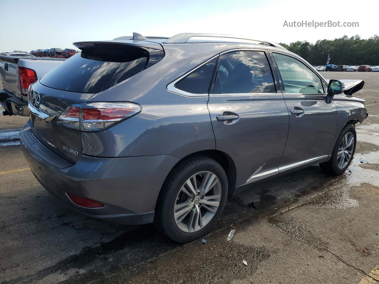 2015 Lexus Rx 350 Серый vin: 2T2ZK1BAXFC200861