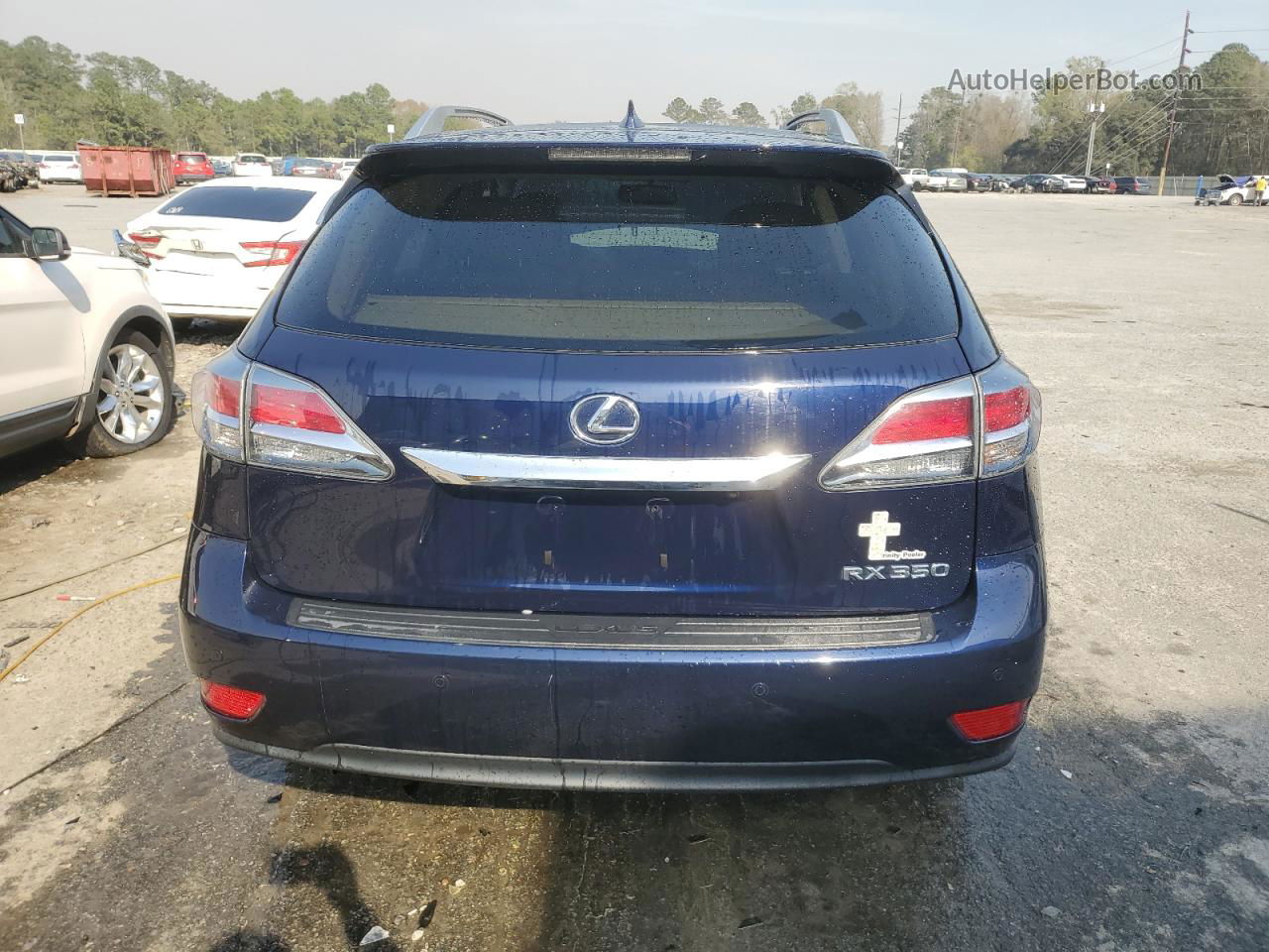 2015 Lexus Rx 350 Blue vin: 2T2ZK1BAXFC206823