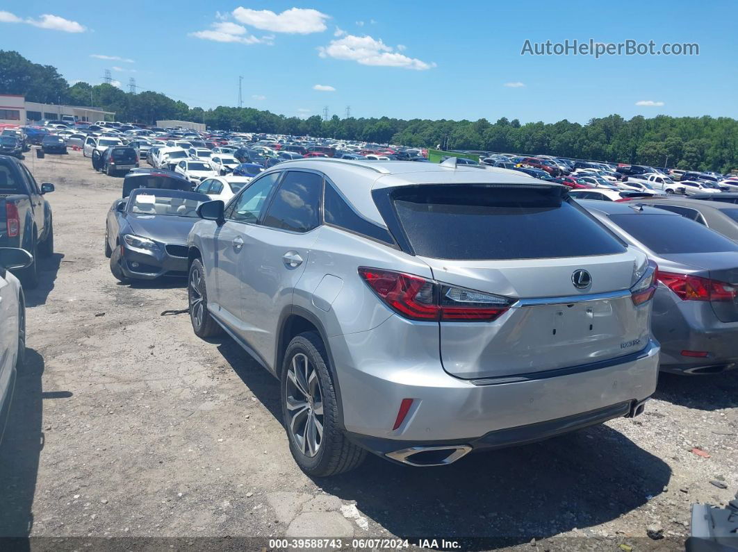 2016 Lexus Rx 350   Silver vin: 2T2ZZMCA0GC029907