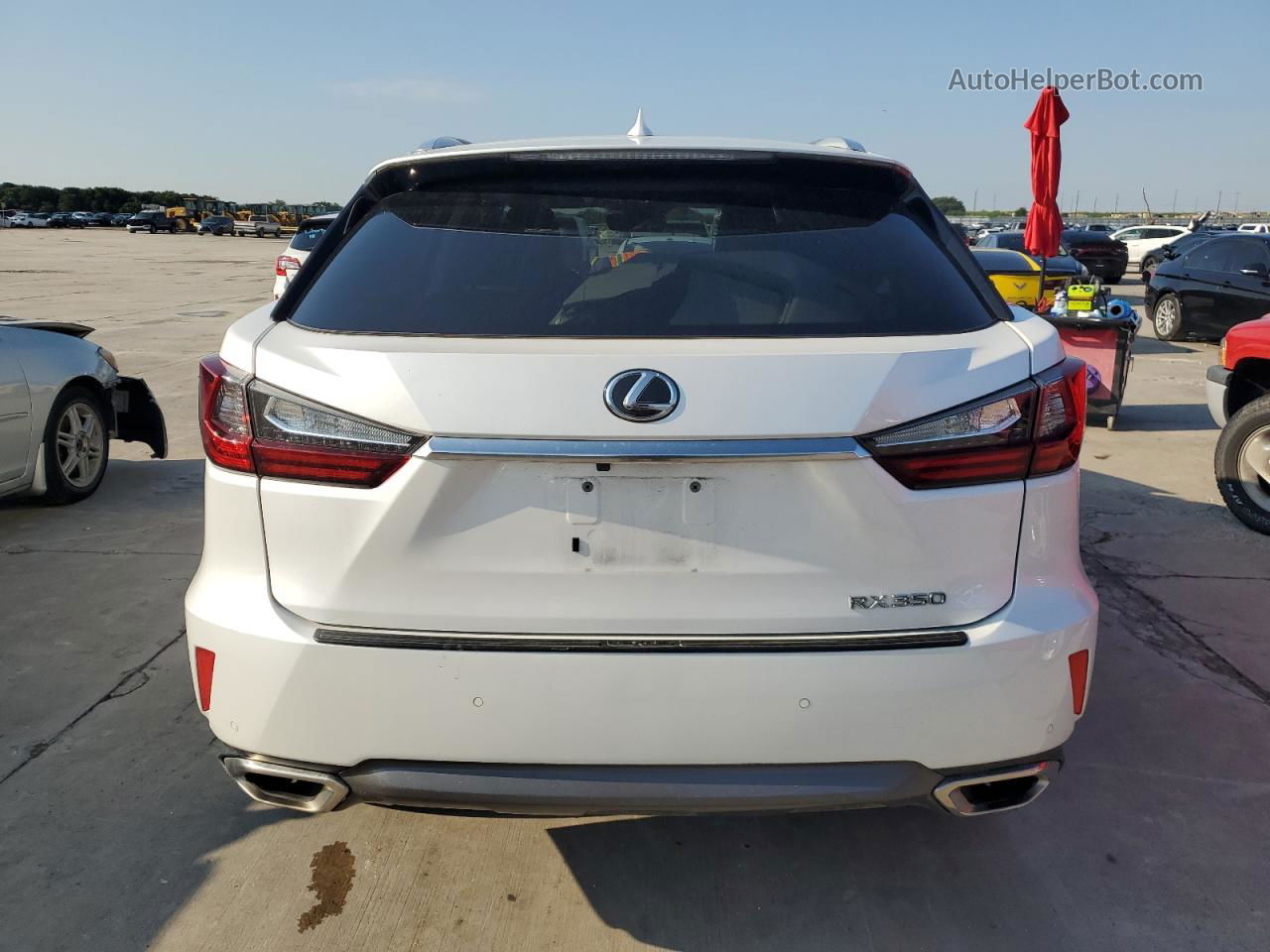 2016 Lexus Rx 350 White vin: 2T2ZZMCA1GC016776