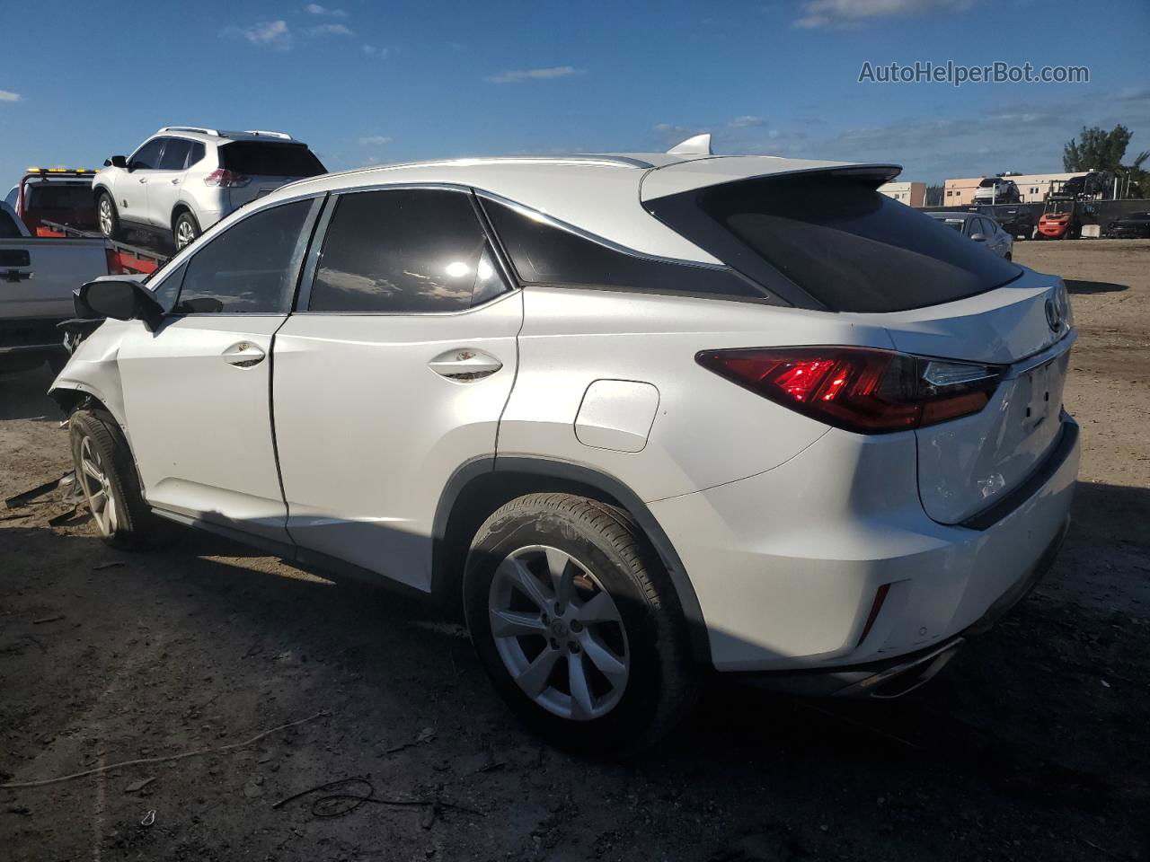 2016 Lexus Rx 350 White vin: 2T2ZZMCA1GC022769