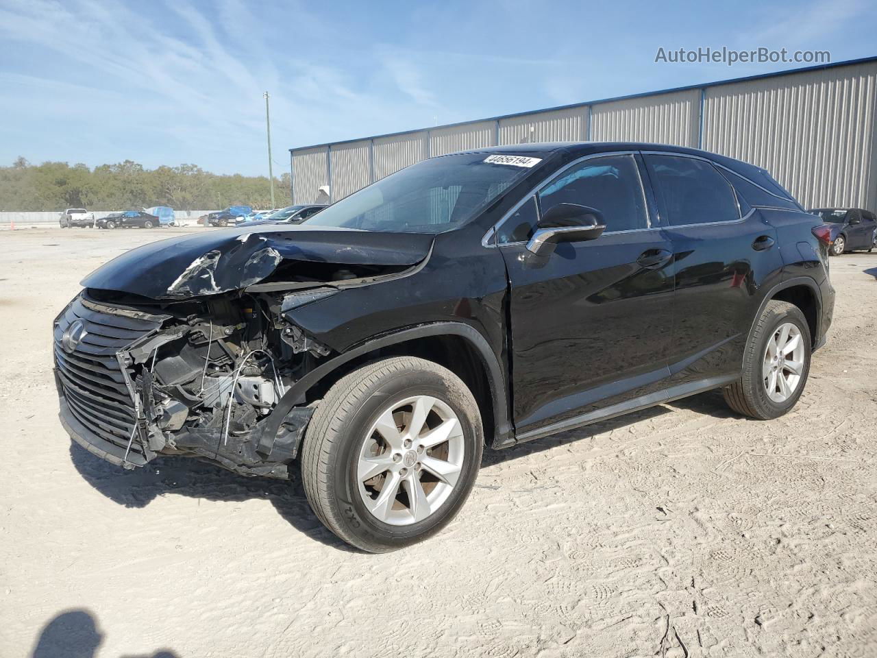 2016 Lexus Rx 350 Черный vin: 2T2ZZMCA1GC029124