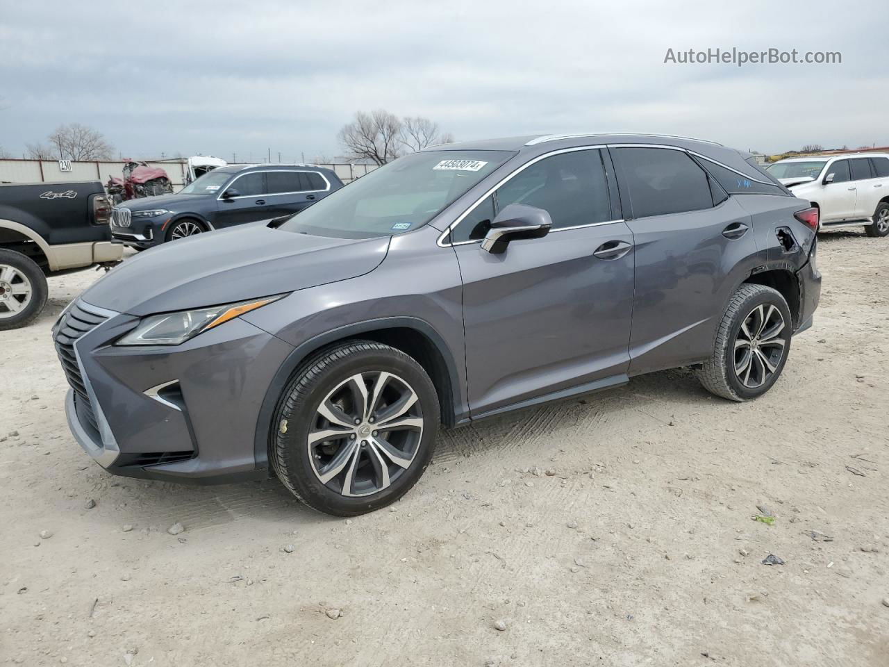 2016 Lexus Rx 350 Серый vin: 2T2ZZMCA2GC006015