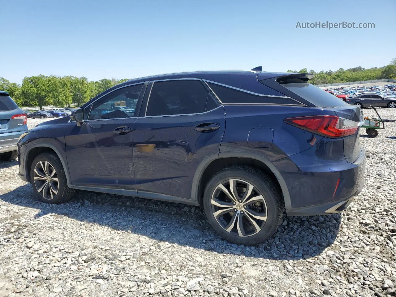 2016 Lexus Rx 350 Blue vin: 2T2ZZMCA2GC008041