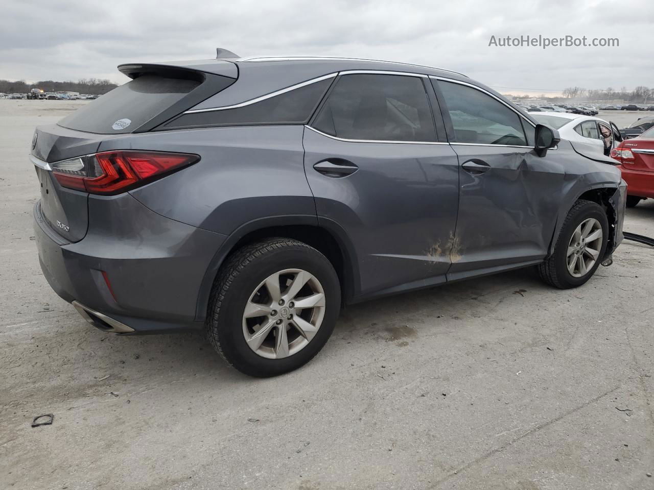 2016 Lexus Rx 350 Gray vin: 2T2ZZMCA2GC011182