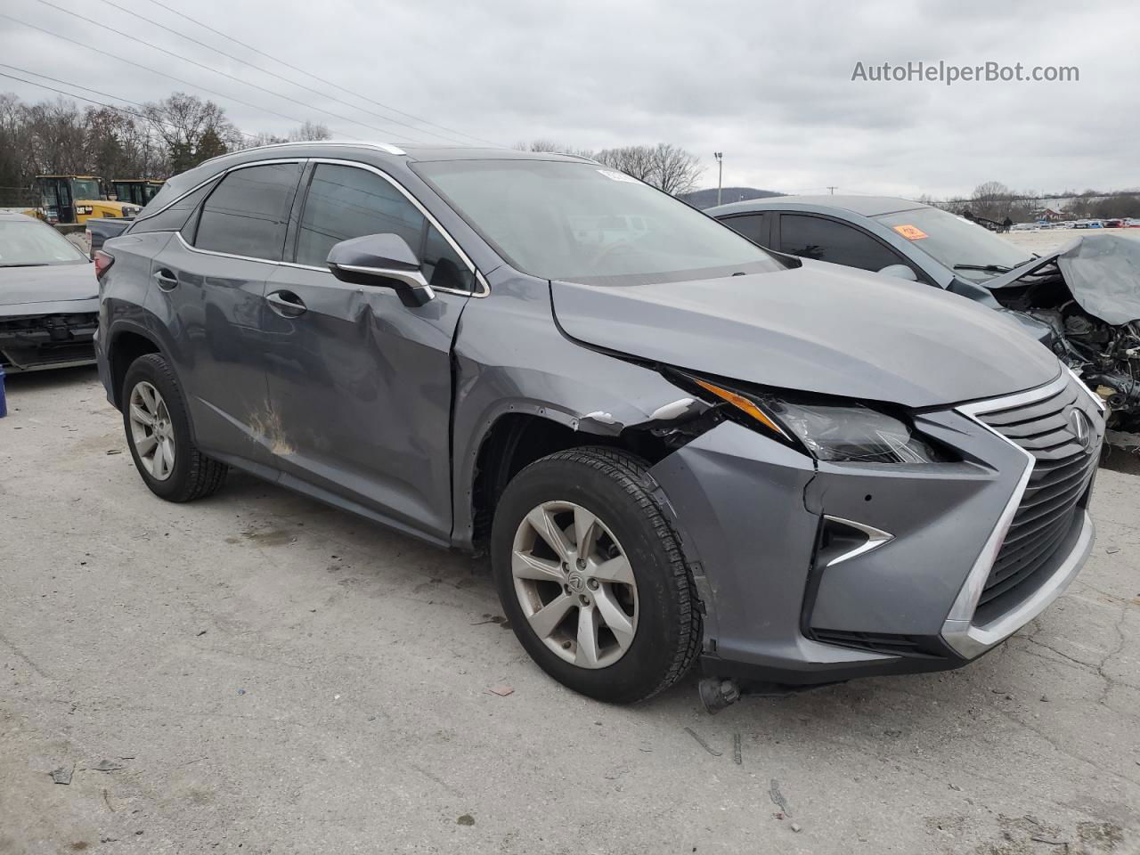 2016 Lexus Rx 350 Gray vin: 2T2ZZMCA2GC011182