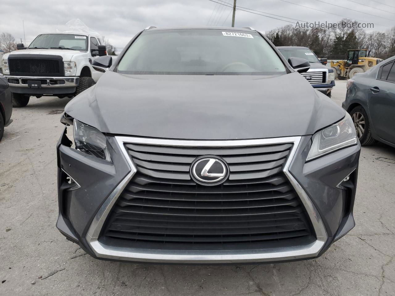 2016 Lexus Rx 350 Gray vin: 2T2ZZMCA2GC011182