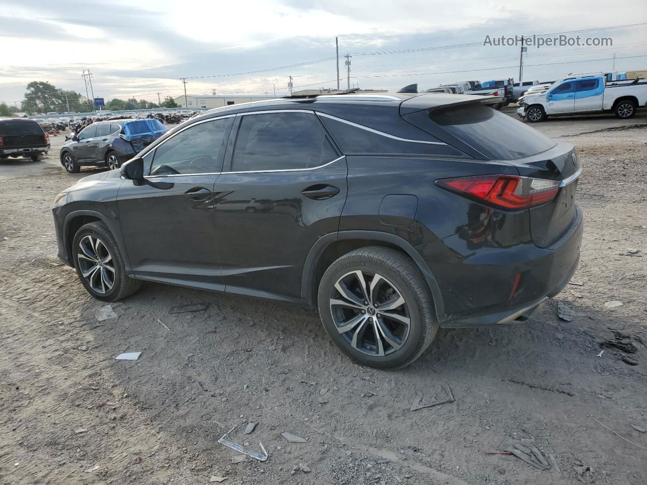 2016 Lexus Rx 350 Черный vin: 2T2ZZMCA2GC011814