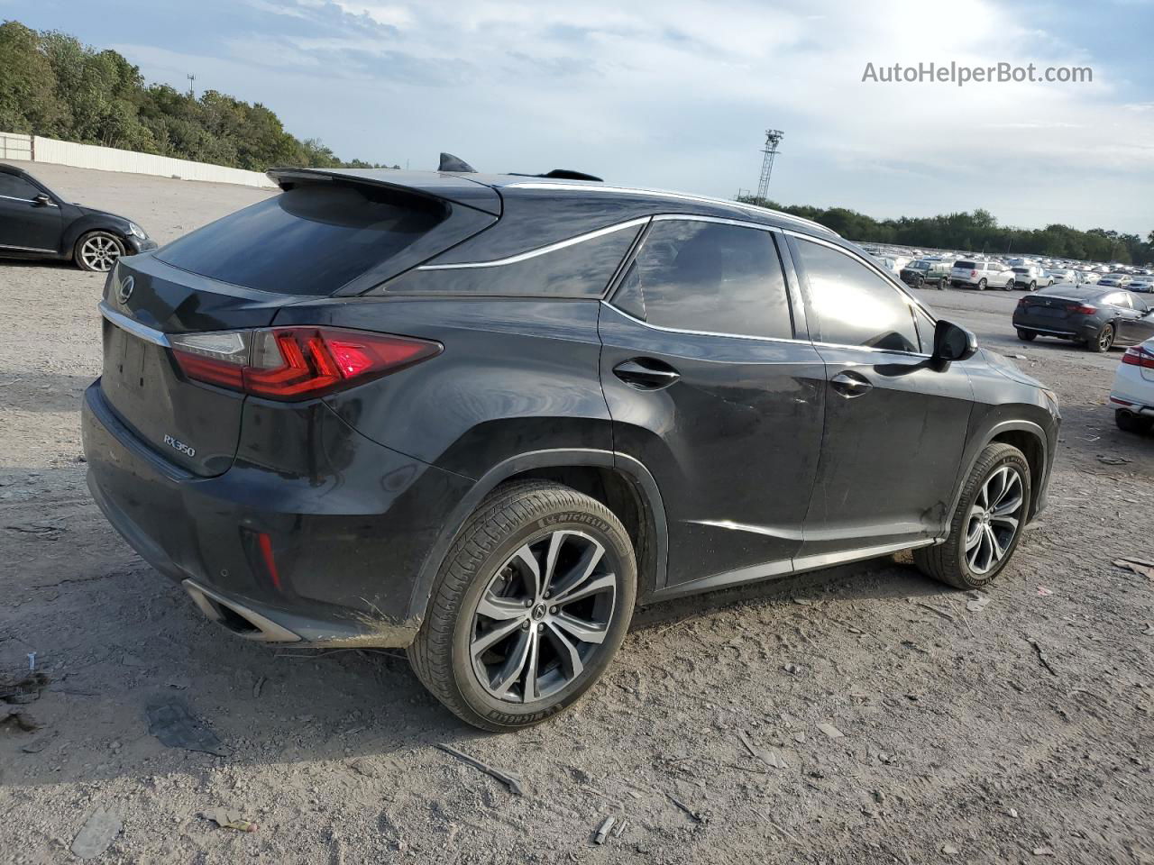 2016 Lexus Rx 350 Черный vin: 2T2ZZMCA2GC011814