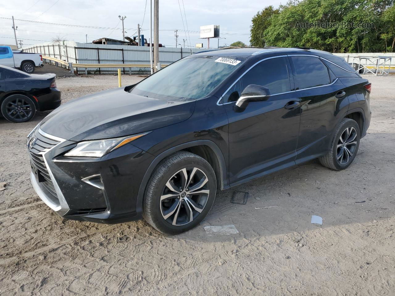 2016 Lexus Rx 350 Черный vin: 2T2ZZMCA2GC011814