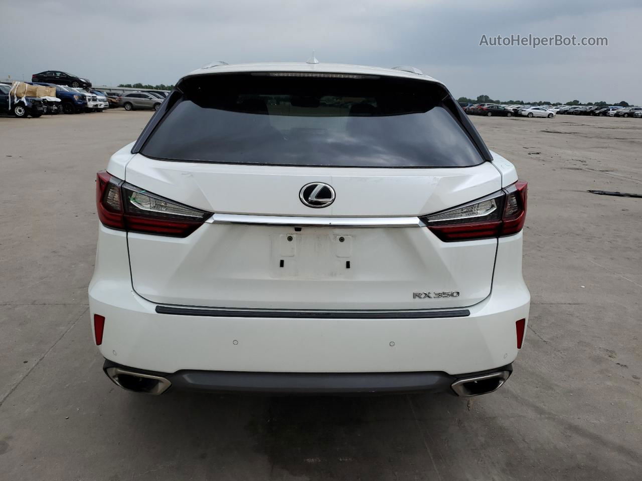 2016 Lexus Rx 350 Белый vin: 2T2ZZMCA2GC032100