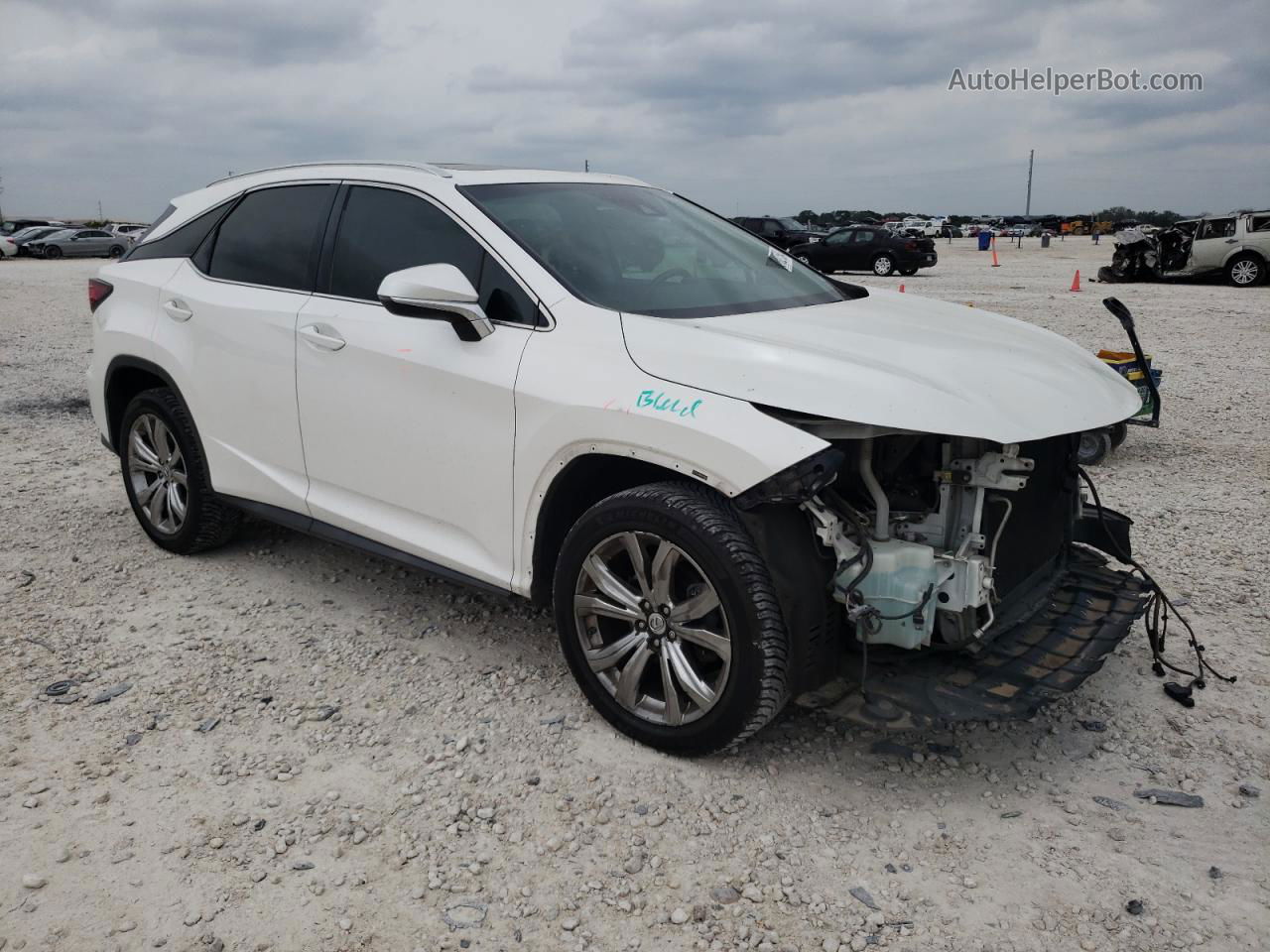 2016 Lexus Rx 350 White vin: 2T2ZZMCA3GC019663