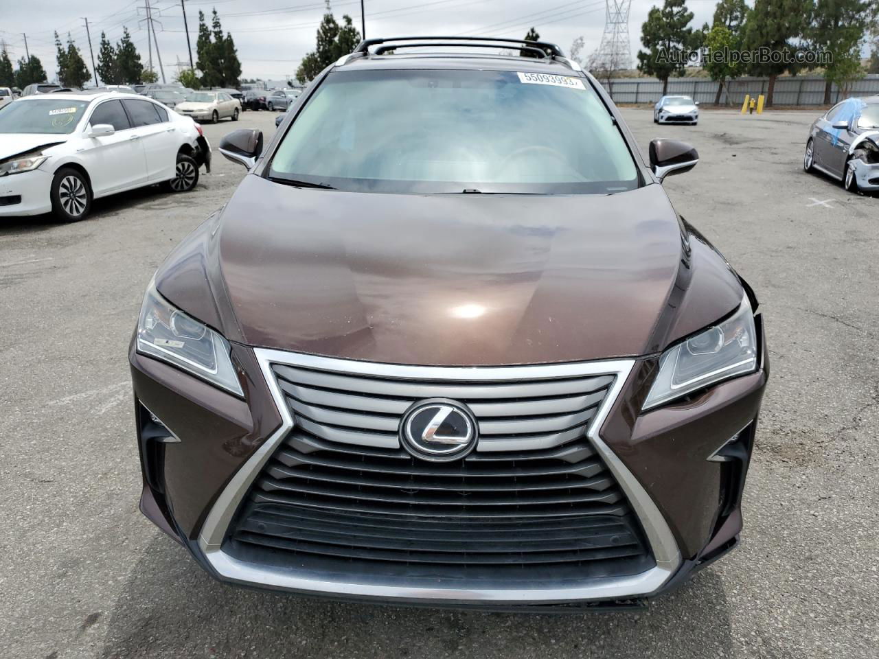 2016 Lexus Rx 350 Brown vin: 2T2ZZMCA3GC022207